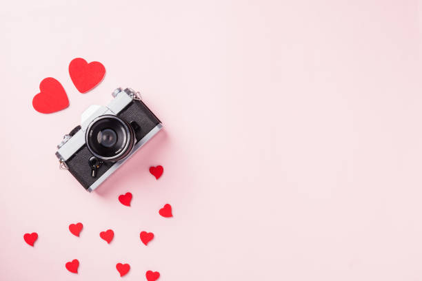 istock retro camera and red hearts composition greeting card 1298251768
