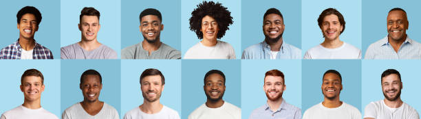 istock Men of different ages and nationalities, set 1298252471