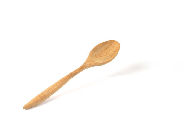 istock spoon wood isolated on white background and shadow with clipping path 1298255332