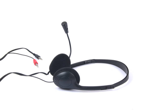 istock voip headset isolated against white background 1298255333