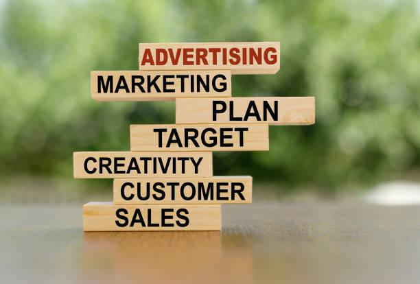 istock ADVERTISING Concept on wooden blocks 1298255992