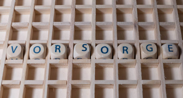 istock Wooden Letters german 