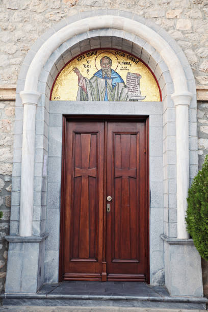 Details of a church at Kalymnos