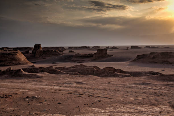 istock Canyon in the Dasht-e Lut or Kaluts desert, Kerman, Iran. 1298267922