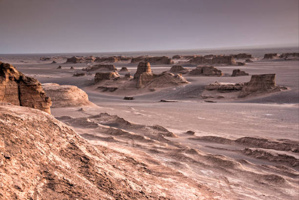 istock Canyon in the Dasht-e Lut or Kaluts desert, Kerman, Iran. 1298267957