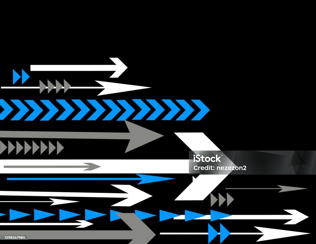 Abstract Arrows Angles Abstract Arrow Vector Illustration Stock Illustration - Download Image ...