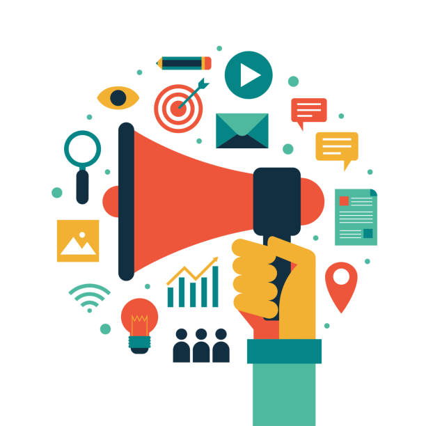 istock business internet digital marketing, notification contact to online customer 1298278345