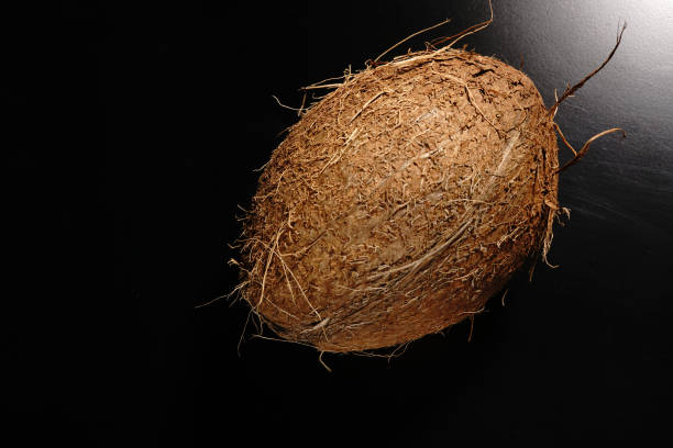 istock Coconut top view. The light was dim. 1298289445