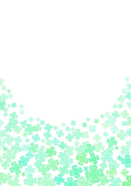 istock Illustration of a Four-Leaf Clover spreading on the screen 1298313543