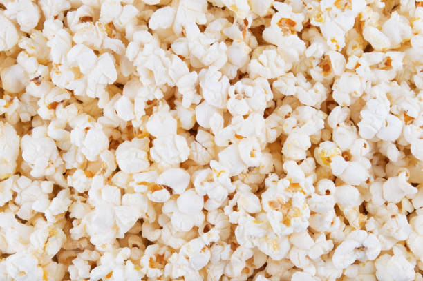 istock Close up of tasty yellow Popcorn texture background 1298314584