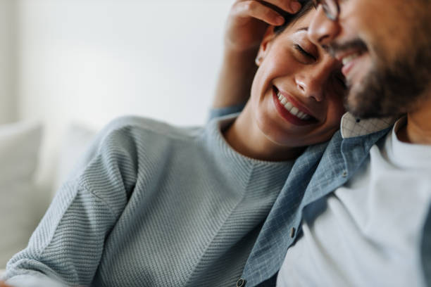 istock Close to each other, toothy smile. 1298330164
