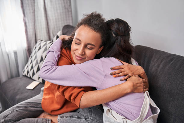 istock Female friends supporting each other 1298342226