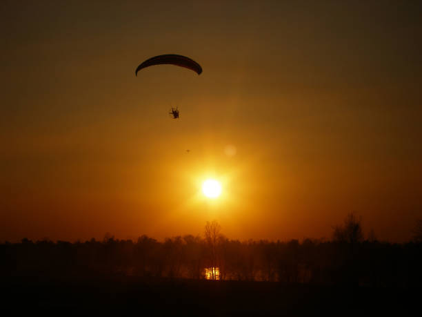 istock Paragliding concept, Extreme sport. Beauty nature 1298342373