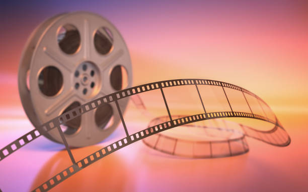 istock 35mm film strip Gradient Background 1298343240