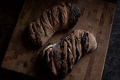 Sourdough chocolate Babka bread