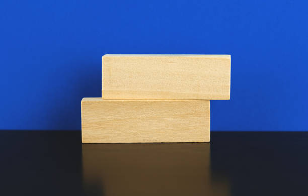 istock Startup strategy banner, templatewith place for text, wooden pegs, blocks on the table 1298355801