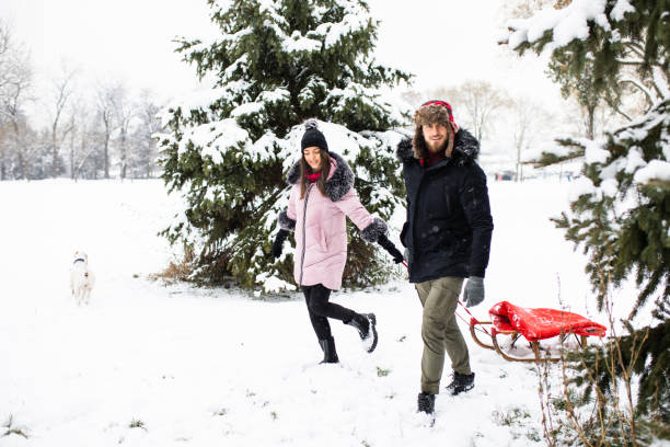 istock Couple activities in winter 1298361722