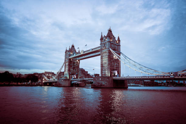 istock Tower Bridge During Sunset In London, UK 1298367682