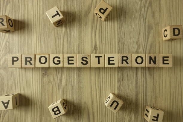 istock Word progesterone from wooden blocks 1298367800