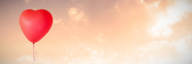 istock Composite image of valentines day heart balloon 1298376726