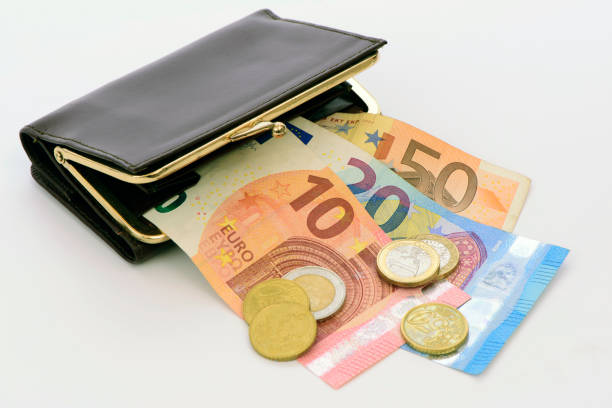 istock finance and economy with Euro banknotes 1298376746
