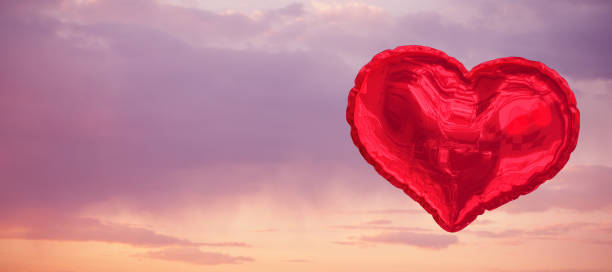 istock Composite image of red heart balloon 1298378426