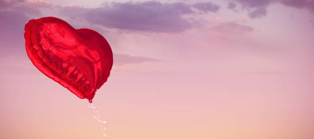 istock Composite image of red heart balloon 1298378474