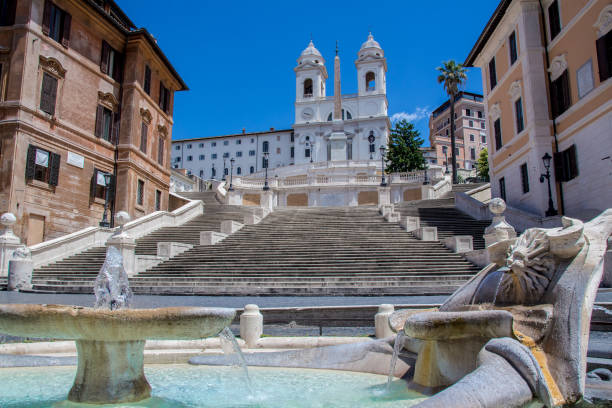 istock View of the famous Piazza di Spagna in Rome 1298379968