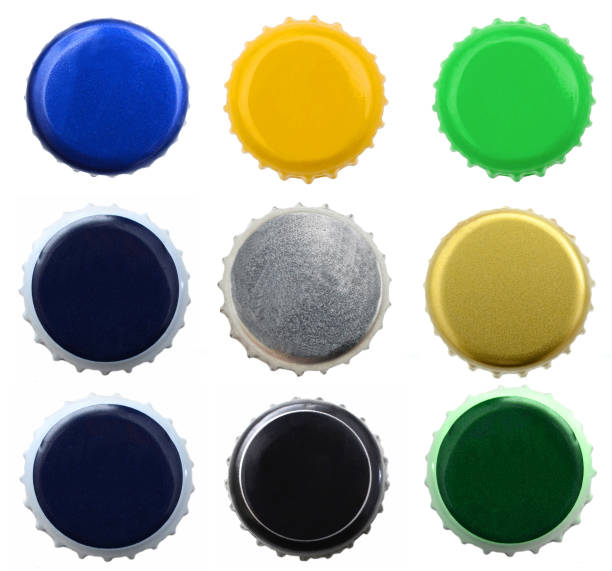 istock Variety of Beverage caps on a white background. 1298387826