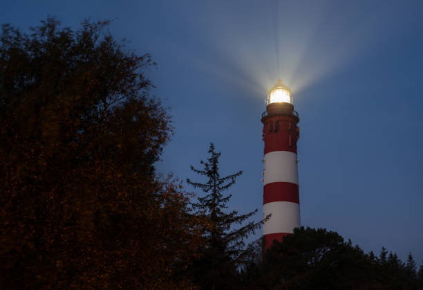 istock Wittduen lighthouse at daybreak, Amrum, Germany 1298390866