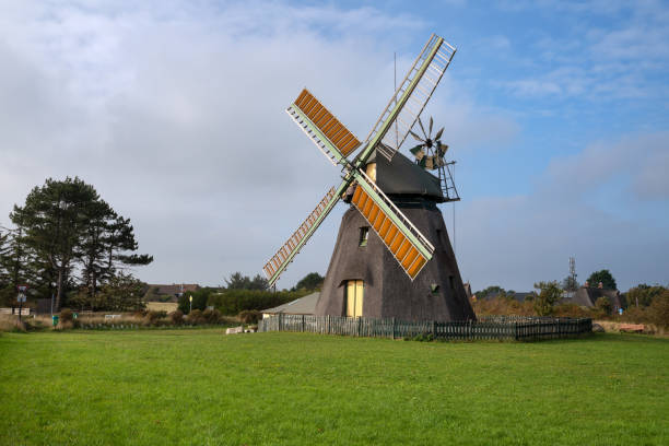 istock Windmill of Nebel, Amrum, Germany 1298391034