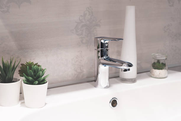 istock Luxury beautiful interior of bathroom 1298393930