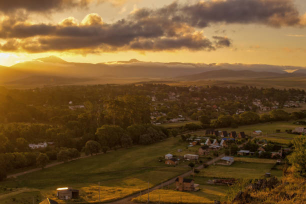 istock Sunset from Ceferino hill, Sierra de la Ventana. 1298394213
