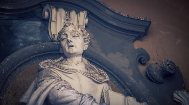 istock relief above a door in Naples 1298394512