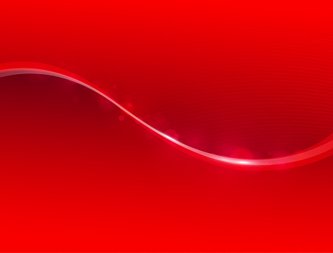 Brightly colored red liquid flow background