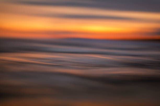istock Surface textures on the ocean in golden light 1298409820