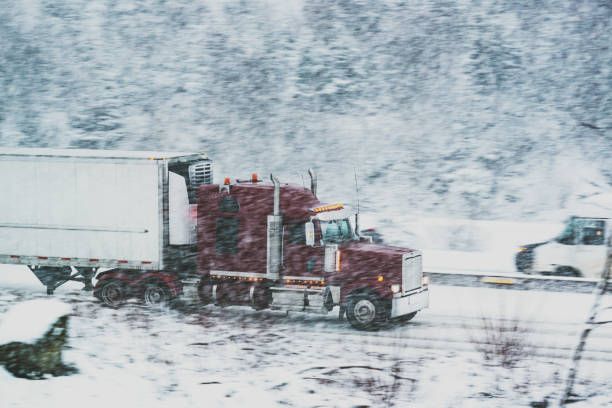 istock Trucking In Winter 1298426464