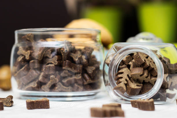 istock Dog treats and biscuits 1298426887