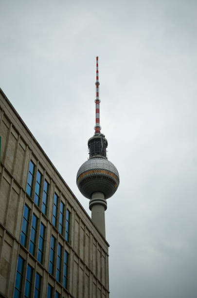 istock Berlin, Germany - October 13, 2013: Berliner Fernsehturm: Berlin's Television Tower on a cloudy day 1298442053