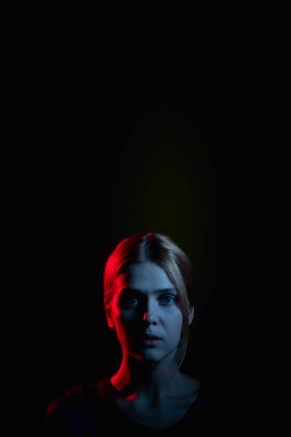 istock female silhouette portrait stuck problem woman 1298447327