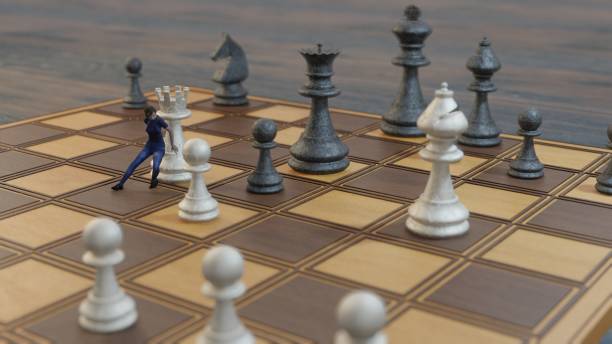 istock Woman game of chess 1298447555