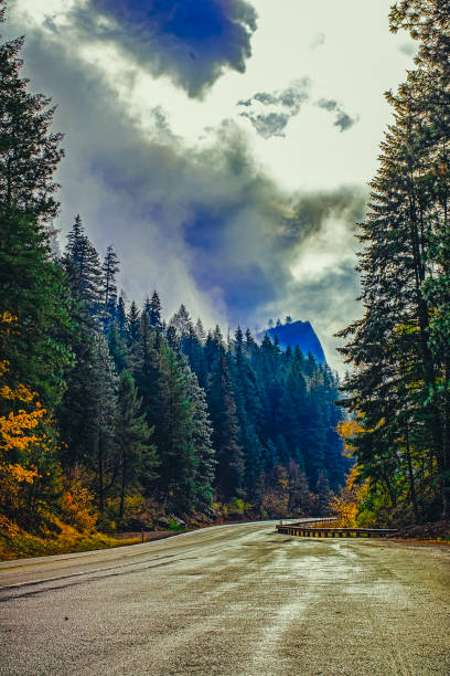 kanion tumwater, rano po burzy - vertical photography color image tumwater canyon zdjęcia i obrazy z banku zdjęć