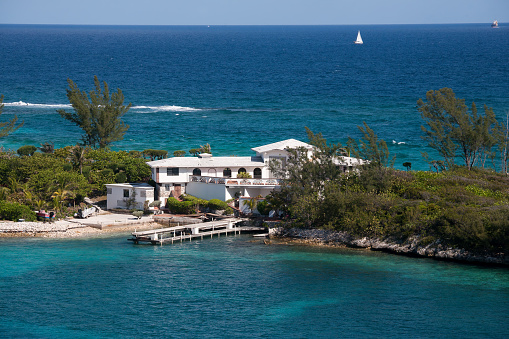 April 24, 2013 - Bahamas. House In Paradise