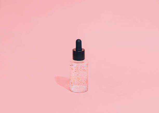istock Liquid skincare gel Photo with copy space 1298463453