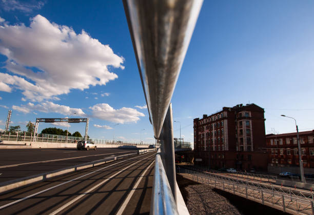 Railway bridge crossing the river