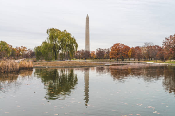istock Autumn Constitutional Gardens and Washington Monument 1298472445