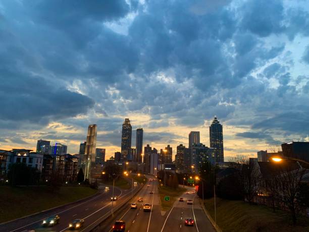 istock Downtown Atlanta at Sunset 1298477320