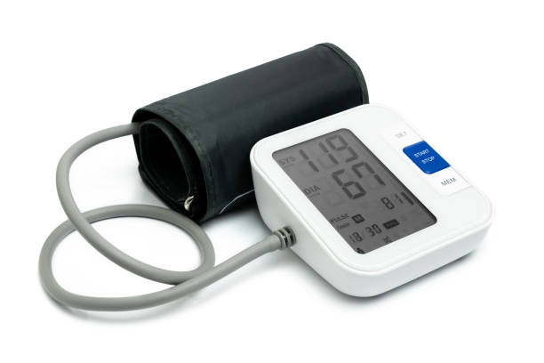 istock Digital blood pressure monitor 1298480703