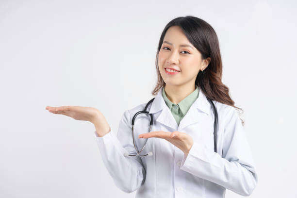 istock Asian female doctor 1298484865