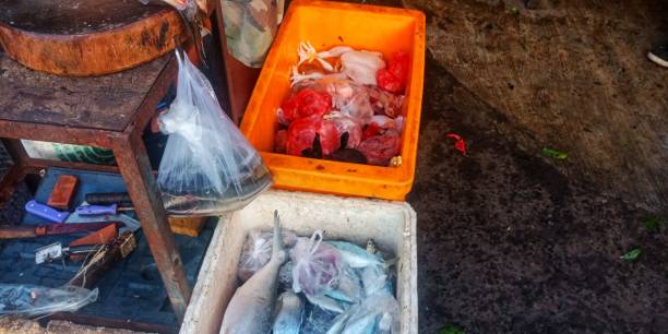 istock Fresh fish in the fresh market 1298520733